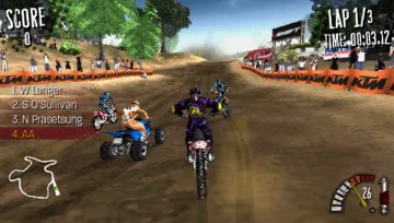 MX vs ATV Reflex (EU) screen shot game playing